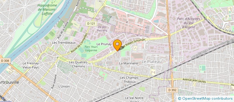 localisation de l'entreprise MONSIEUR MARTIN HENRI MATIP à SARTROUVILLE