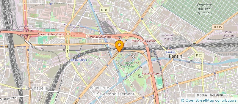 localisation de l'entreprise MONSIEUR MARTIN HOJMAN  PARIS