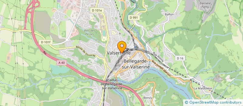 localisation de l'entreprise MONSIEUR MARTIN HYDE MARTIN à VALSERHONE