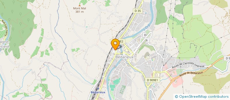 localisation de l'entreprise MONSIEUR MARTIN JAMBON à BEDARIEUX