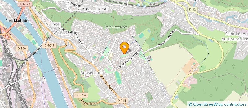 localisation de l'entreprise MONSIEUR MARTIN-JAMES VANASSE  BONSECOURS