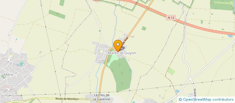 localisation de l'entreprise MONSIEUR MARTIN JAYET  MAREIL-LE-GUYON