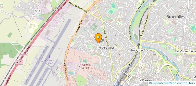 localisation de l'entreprise MONSIEUR MARTIN JOULAIN  POITIERS