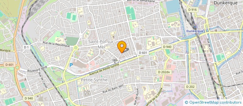 localisation de l'entreprise MONSIEUR MARTIN KACZOR à DUNKERQUE
