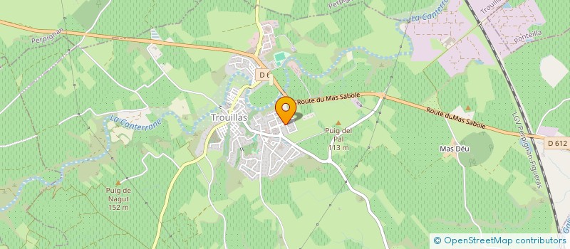 localisation de l'entreprise MONSIEUR MARTIN KELLY  TROUILLAS