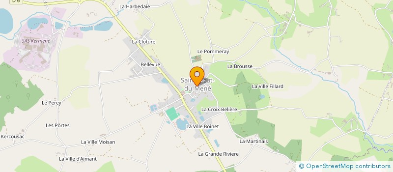 localisation de l'entreprise MONSIEUR MARTIN KEW à LE MENE