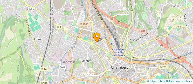 localisation de l'entreprise MONSIEUR MARTIN KIS  CHAMBERY