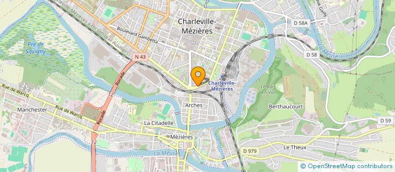 localisation de l'entreprise MONSIEUR MARTIN KNEPER  CHARLEVILLE-MEZIERES