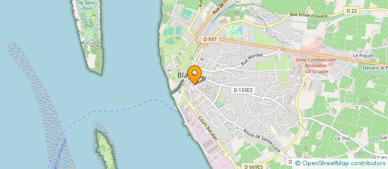 localisation de l'entreprise MONSIEUR MARTIN KOVAR à BLAYE