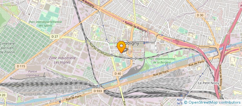 localisation de l'entreprise MONSIEUR MARTIN KRATOCHVIL à BOBIGNY