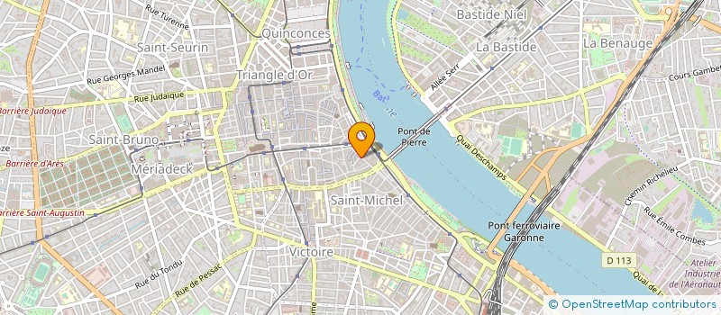 localisation de l'entreprise MONSIEUR MARTIN LABELLE  BORDEAUX