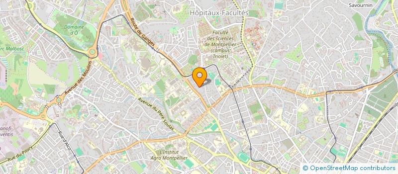 localisation de l'entreprise MONSIEUR MARTIN LACOMBE-CADUSSEAU à MONTPELLIER