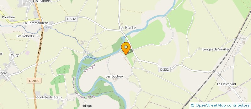 localisation de l'entreprise MONSIEUR MARTIN LACROIX  CONTIGNY