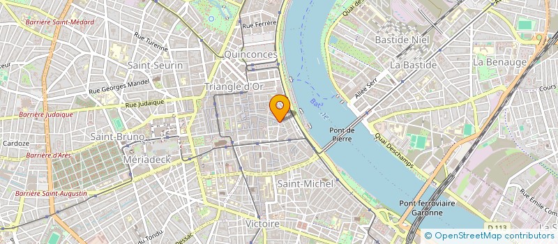localisation de l'entreprise MONSIEUR MARTIN LAFOND-THENAILLE à BORDEAUX
