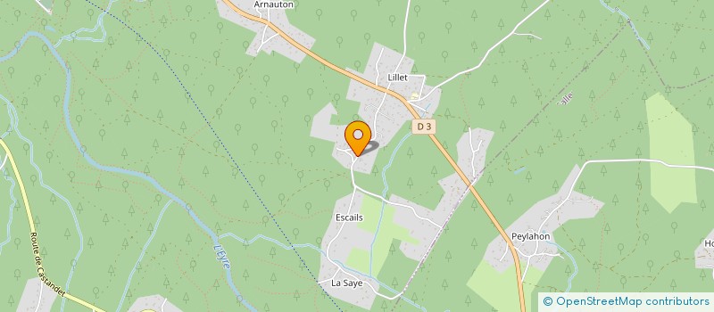 localisation de l'entreprise MONSIEUR MARTIN LALANDE  MIOS