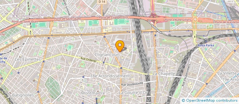 localisation de l'entreprise MONSIEUR MARTIN LALLEMAND  PARIS