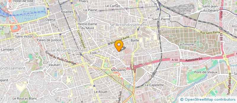 localisation de l'entreprise MONSIEUR MARTIN LALOY à MARSEILLE