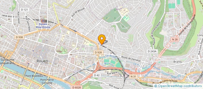 localisation de l'entreprise MONSIEUR MARTIN LAMANT à ROUEN