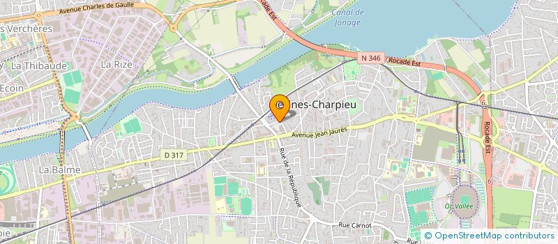 localisation de l'entreprise MONSIEUR MARTIN LAMBLIN  DECINES-CHARPIEU