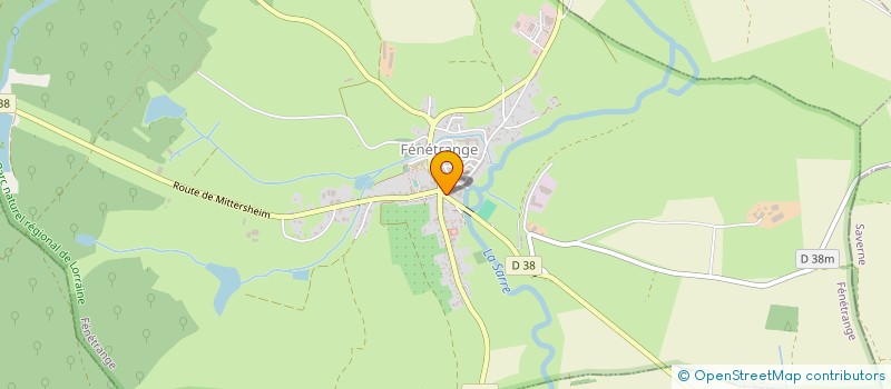 localisation de l'entreprise MONSIEUR MARTIN LAMY  FENETRANGE