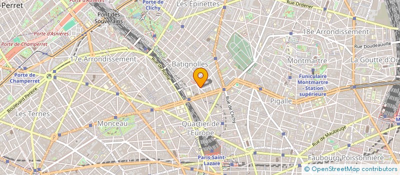 localisation de l'entreprise MONSIEUR MARTIN LANGLADE  PARIS