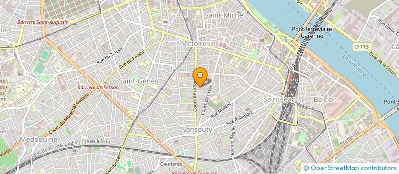 localisation de l'entreprise MONSIEUR MARTIN LARDEAU  BORDEAUX