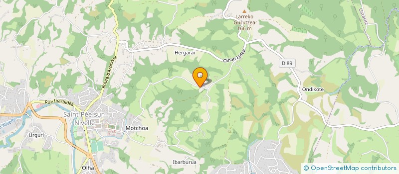 localisation de l'entreprise MONSIEUR MARTIN LASSEGUE à SAINT-PEE-SUR-NIVELLE