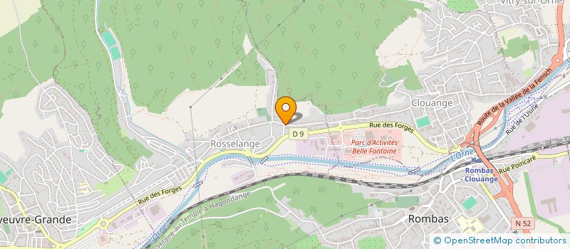 localisation de l'entreprise MONSIEUR MARTIN LATASSA  ROSSELANGE