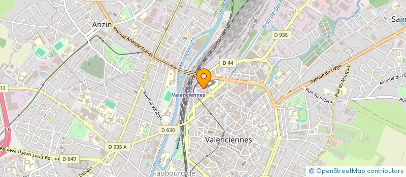 localisation de l'entreprise MONSIEUR MARTIN LAUGERO  VALENCIENNES