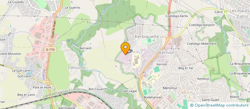 localisation de l'entreprise MONSIEUR MARTIN LAVAL à VANNES