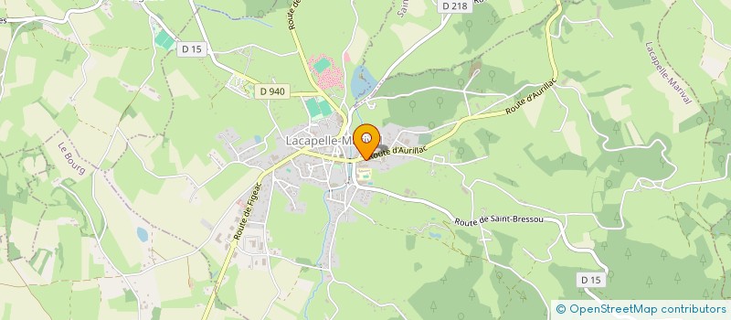 localisation de l'entreprise MONSIEUR MARTIN LAWLESS  LACAPELLE-MARIVAL