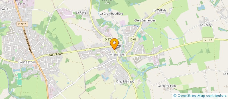 localisation de l'entreprise MONSIEUR MARTIN LE GALL à MONTBERT