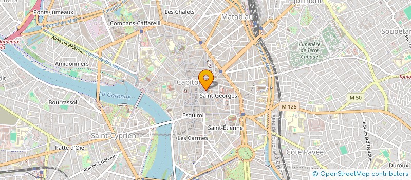 localisation de l'entreprise MONSIEUR MARTIN LE SUEUR à TOULOUSE