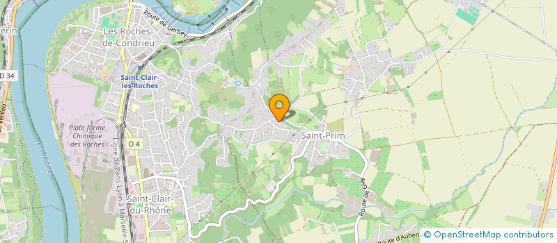 localisation de l'entreprise MONSIEUR MARTIN LECLERCQ  SAINT-PRIM