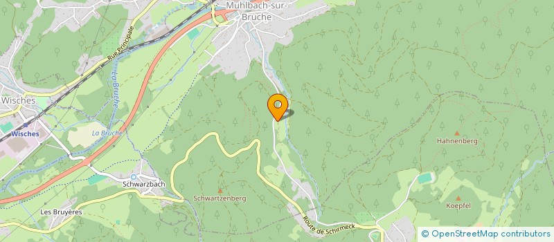localisation de l'entreprise MONSIEUR MARTIN LEFORT  MUHLBACH-SUR-BRUCHE