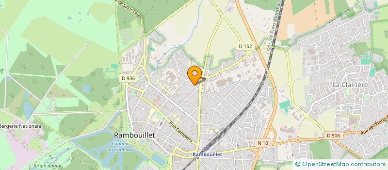localisation de l'entreprise MONSIEUR MARTIN LEGER à RAMBOUILLET