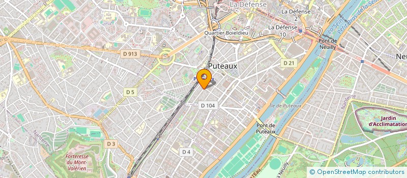localisation de l'entreprise MONSIEUR MARTIN LEGRIX DE LA SALLE  BOULOGNE-BILLANCOURT