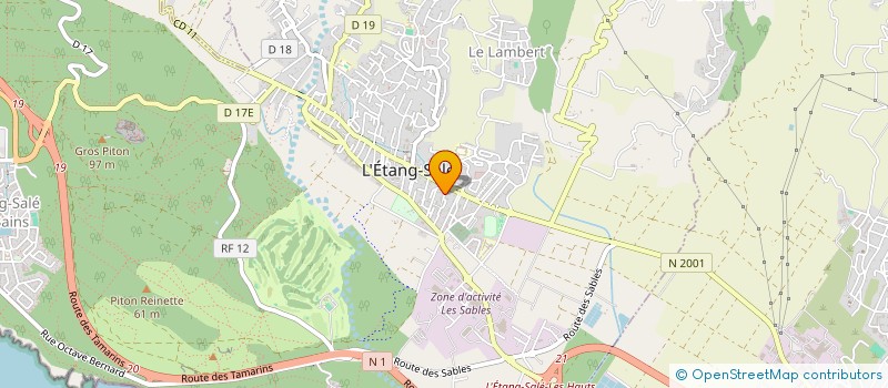 localisation de l'entreprise MONSIEUR MARTIN LENOIR  L'ETANG-SALE