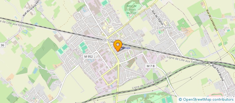 localisation de l'entreprise MONSIEUR MARTIN LEPOUTRE  PERENCHIES