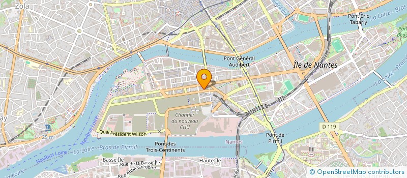 localisation de l'entreprise MONSIEUR MARTIN LESCOUTRA  NANTES