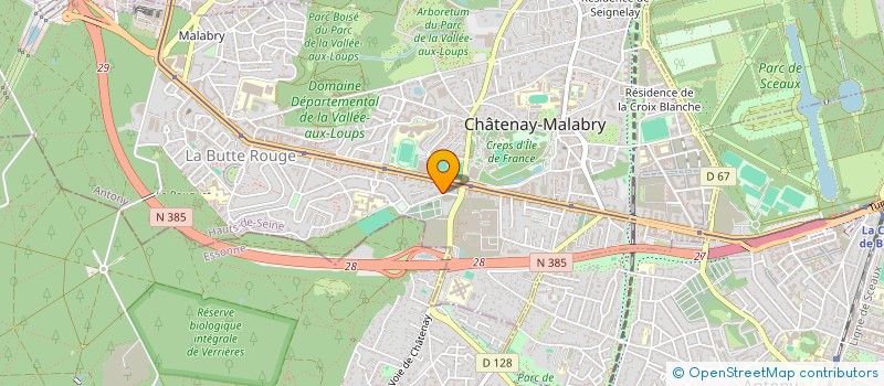 localisation de l'entreprise MONSIEUR MARTIN LEZE  CHATENAY-MALABRY