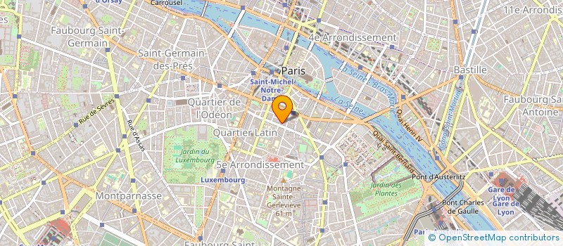 localisation de l'entreprise MONSIEUR MARTIN LOUBINOUX  PARIS