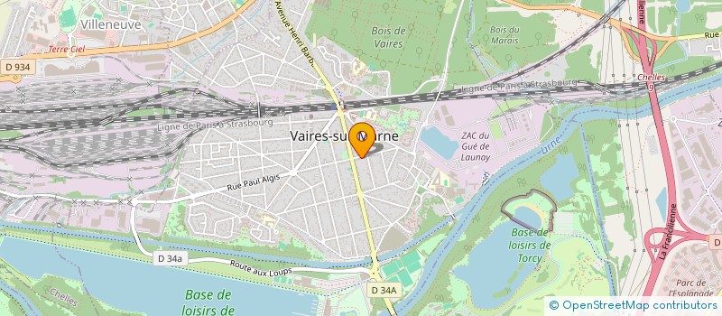 localisation de l'entreprise MONSIEUR MARTIN LOUETTE à VAIRES-SUR-MARNE