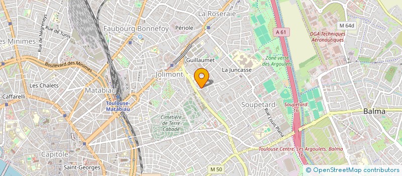 localisation de l'entreprise MONSIEUR MARTIN MAILLET-VALATX à TOULOUSE