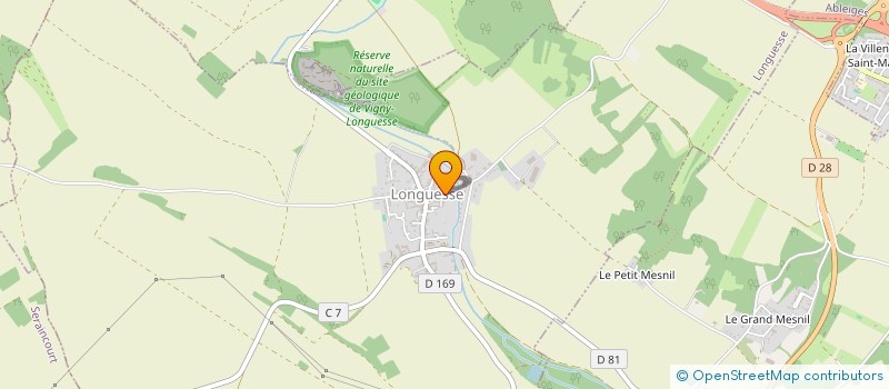localisation de l'entreprise MONSIEUR MARTIN MARECHAL  LONGUESSE
