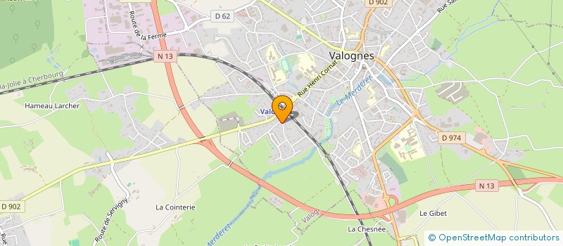 localisation de l'entreprise MONSIEUR MARTIN MARTIAL à VALOGNES