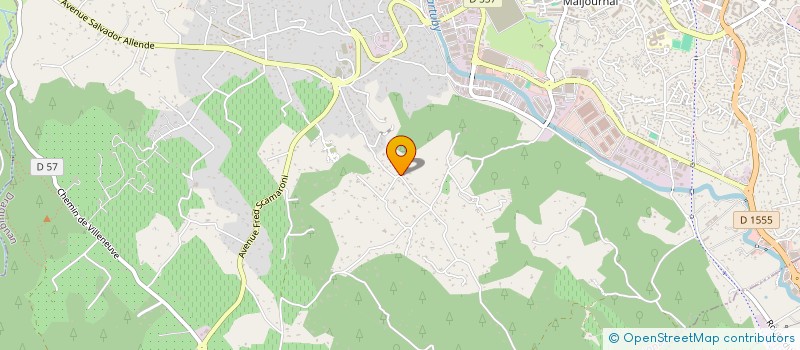 localisation de l'entreprise MONSIEUR MARTIN MARTIN DUCATEZ  DRAGUIGNAN