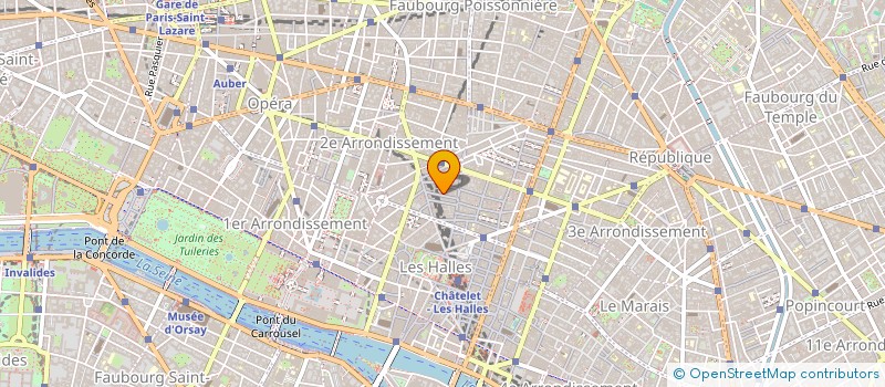 localisation de l'entreprise MONSIEUR MARTIN MASSE  PARIS