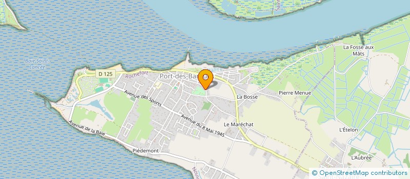 localisation de l'entreprise MONSIEUR MARTIN MAZIERE  PORT-DES-BARQUES