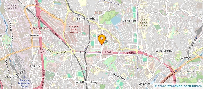 localisation de l'entreprise MONSIEUR MARTIN MENDY à MARSEILLE